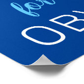 Harris für den Präsidenten - offensichtlich Unters Poster (Ecke)