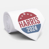 Harris für die Demokraten bei den Präsidentschafts Krawatte (Gerollt)