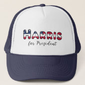 Harris für Präsidentschaftswahl in den USA Truckerkappe (Vorderseite)