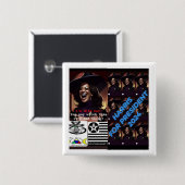 Harris für President Button, Standard, 2¼ Zoll Button (Vorne & Hinten)