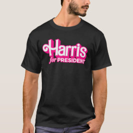 Harris für President Pink Style T-Shirt