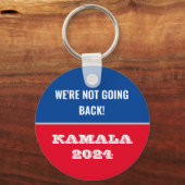 Harris für President Round Button, 2¼ Zoll Schlüsselanhänger (Vorderseite)