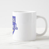 Harris-Fußball-Kaffeetasse Jumbo-Tasse (Rechts)