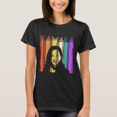 Harris Gift Retro Art Portrait Silhouette Harris 2 T-Shirt (Vorderseite)