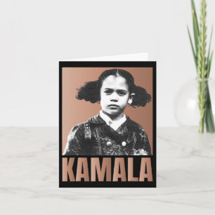 Harris Girl Retro Vintag Black History Black Wome Karte