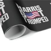 Harris Got Trumps ultimativen politischen Humor Geschenkpapier (Rolleneckpunkt)
