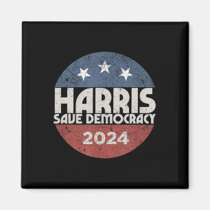 Harris - Harris 2024 Flag Demokratischer Präsident Magnet