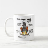 Harris Hawk Cartoon Kaffeetasse (Links)