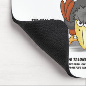 Harris Hawk Cartoon Mousepad (Ecke)