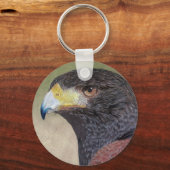 Harris Hawk-cp Schlüsselanhänger (Vorderseite)