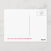 Harris Hawk Flying Postcard Postkarte (Rückseite)