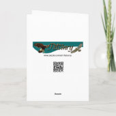 Harris Hawk-Pastellkarte Karte (Rückseite)