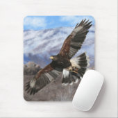 Harris Hawk-Pastellmittel Mousepad (Mit Mouse)