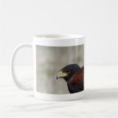 Harris Hawk Portrait Kaffeetasse (Links)