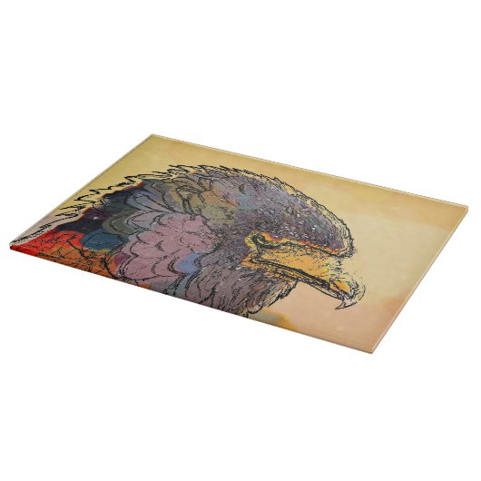 HARRIS HAWK SCHNEIDEBRETT (Ecke)