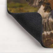 Harris Hawk und Jackrabbit - Acryl Mousepad (Ecke)