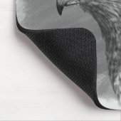Harris Hawk Zeichnend Mousepad (Ecke)