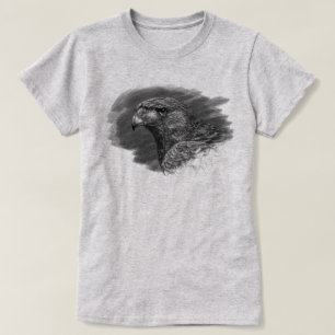 Harris Hawk Zeichnend T-Shirt
