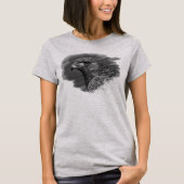 Harris Hawk Zeichnend T-Shirt (Vorderseite)
