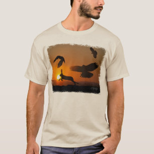 Harris Hawks auf der Jagd T-Shirt