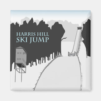 Harris Hill Ski Jump Magnet