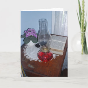 "Harris House Downstairs Nightstand" Geburtskarte Karte