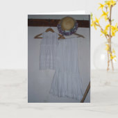 "Harris House Dress & Hat" Geburtskarte Karte (Gelbe Blume)