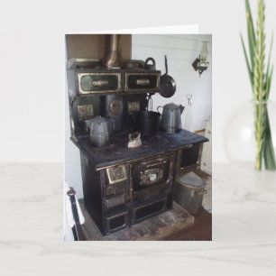 "Harris House Kitchen Stove" Geburtstagskarte Karte