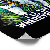 Harris I&#';ll Tread, wo immer ich Cat Gewollt hab Poster (Ecke)