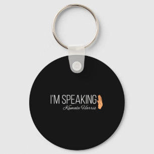 Harris I'm Speaking 2020 VP Debate Zitat Schlüsselanhänger