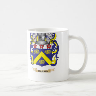 Harris (Irland) Wappen (Familienwappen) Kaffeetasse