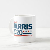 HARRIS - Kamala Harris für Präsidenten Kaffeetasse (Vorderseite Links)