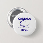 Harris-Kampagne 2024 Button (Vorne & Hinten)