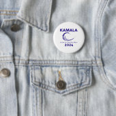 Harris-Kampagne 2024 Button (Beispiel)
