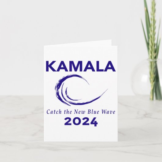 Harris-Kampagne 2024 Karte (Vorderseite)