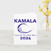 Harris-Kampagne 2024 Karte (Gelbe Blume)