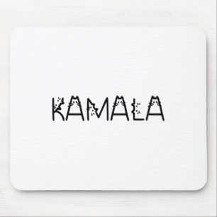 Harris Katze Lettering Positiv Lustig 2  Mousepad