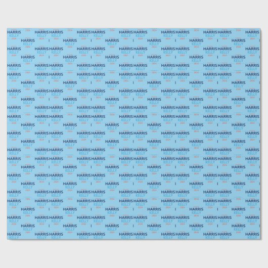 Harris Kelly 2024 Geschenkpapier (Flach)