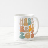 Harris Kelly 2024 Trendy Wavy Boho Kaffeetasse (VorderseiteRechts)
