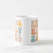 Harris Kelly 2024 Trendy Wavy Boho Kaffeetasse (Mittel)