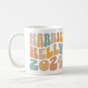 Harris Kelly 2024 Trendy Wavy Boho Kaffeetasse