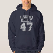 Harris Kelly 47. Präsident 2024 Wahlen Vintag Hoodie (Vorderseite)