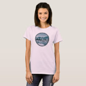 Harris Lake North Carolina Reflection T-Shirt (Vorne ganz)