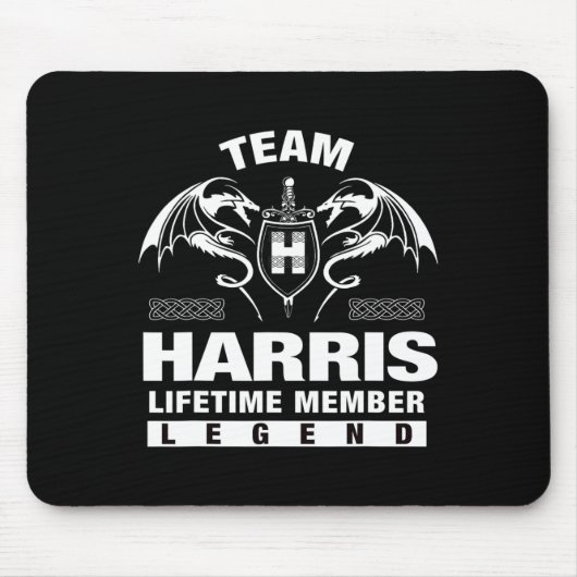 Harris Lifetime Member Geschenke Mousepad (Vorne)