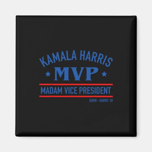 Harris Mvp Vizepräsidentin Biden Harris 2020 Magnet (Vorne)