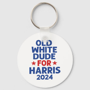 Harris Old White Typs für Harris Men Funny Politi Schlüsselanhänger