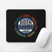 Harris Peace Liebe Equality Hope Diversity Januar Mousepad (Mit Mouse)