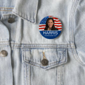 Harris: Präsident 2024 Button (Beispiel)