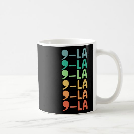 Harris Punctuation Funny Election Campaign Wear Kaffeetasse (Rechts)