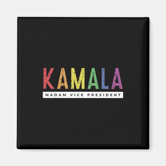 Harris Rainbow Lgbt Pride Grunge Rainbow Magnet (Vorne)